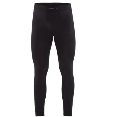 Moške spodnje dolge aktivne hlače CRAFT ACTIVE INTENSITY BLACK